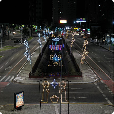 Foto da rodovía