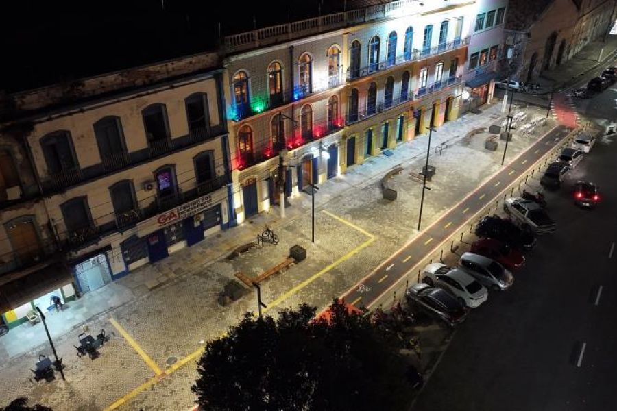 BOULEVARD DA GASTRONOMIA GANHA ILUMINAÇÃO MODERNA E MAIS SEGURA